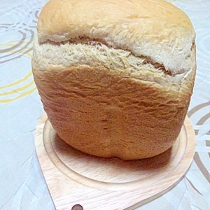 ＨＢで手抜きのミルクティー食パン